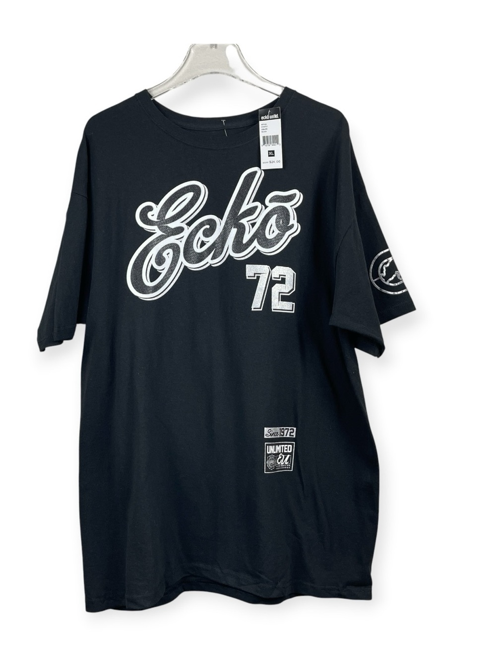 Ecko Unltd Black Double Sided T-Shirt Men’s Size XL NWT